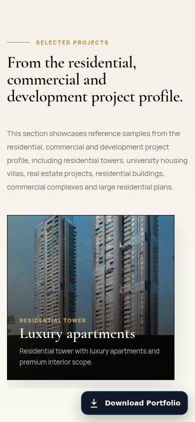 Durrat Al-Ahjar Projects Phone website screenshot
