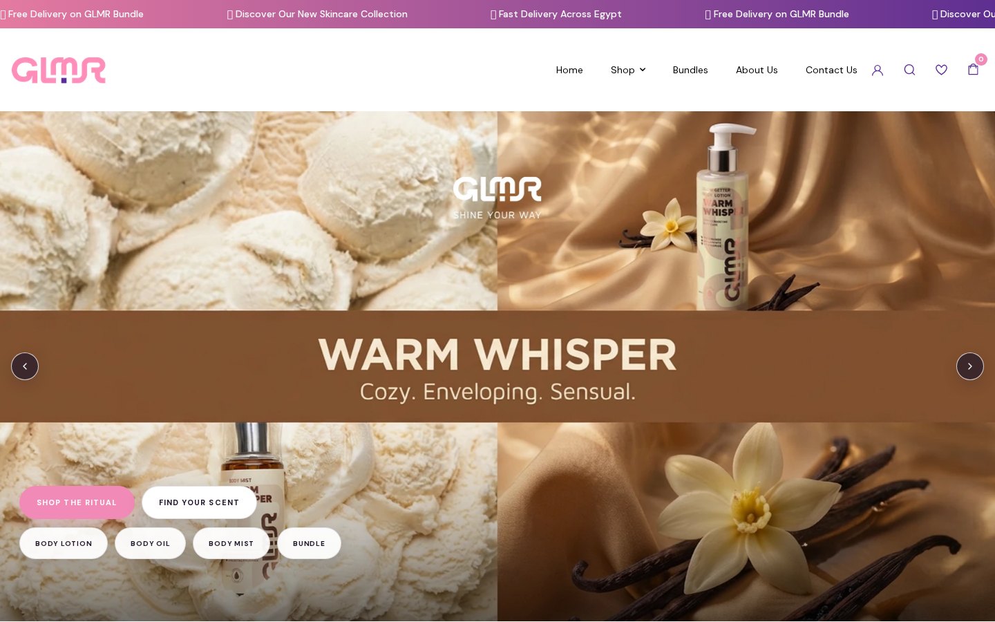GLMR website capture