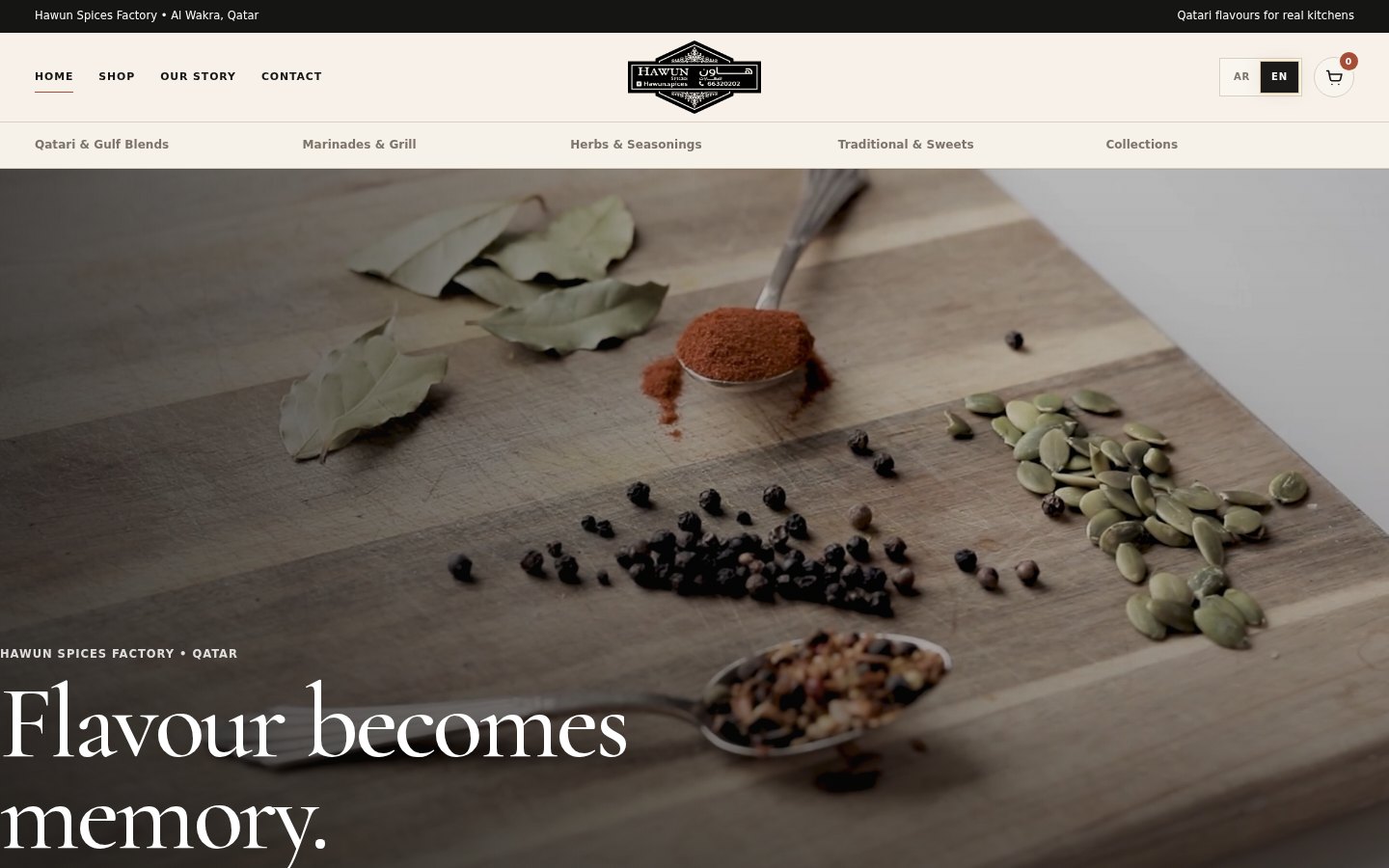 Hawun website capture