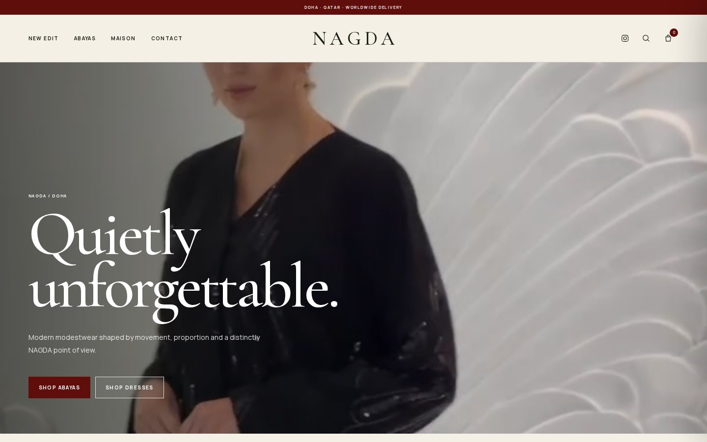 NAGDA website capture