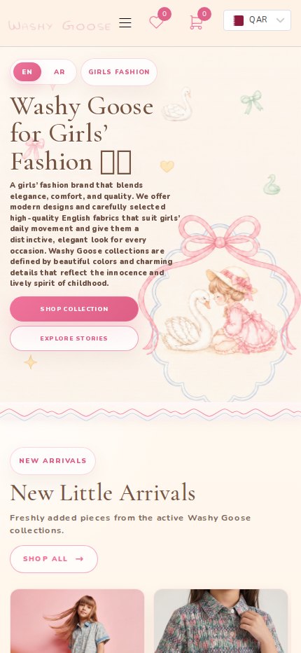Washy Goose Home Phone website screenshot